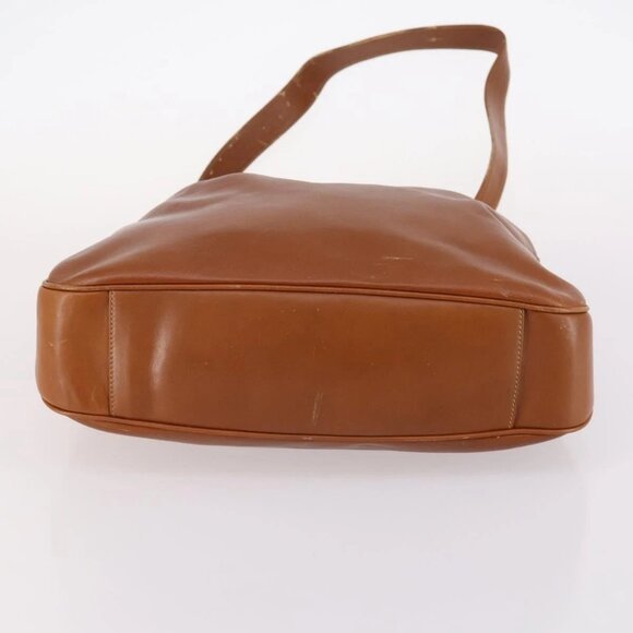 GUCCI Bamboo Shoulder Bag Leather 2way Brown Gold - Picture 5 of 16